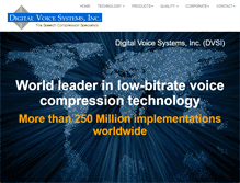 Tablet Screenshot of dvsinc.com